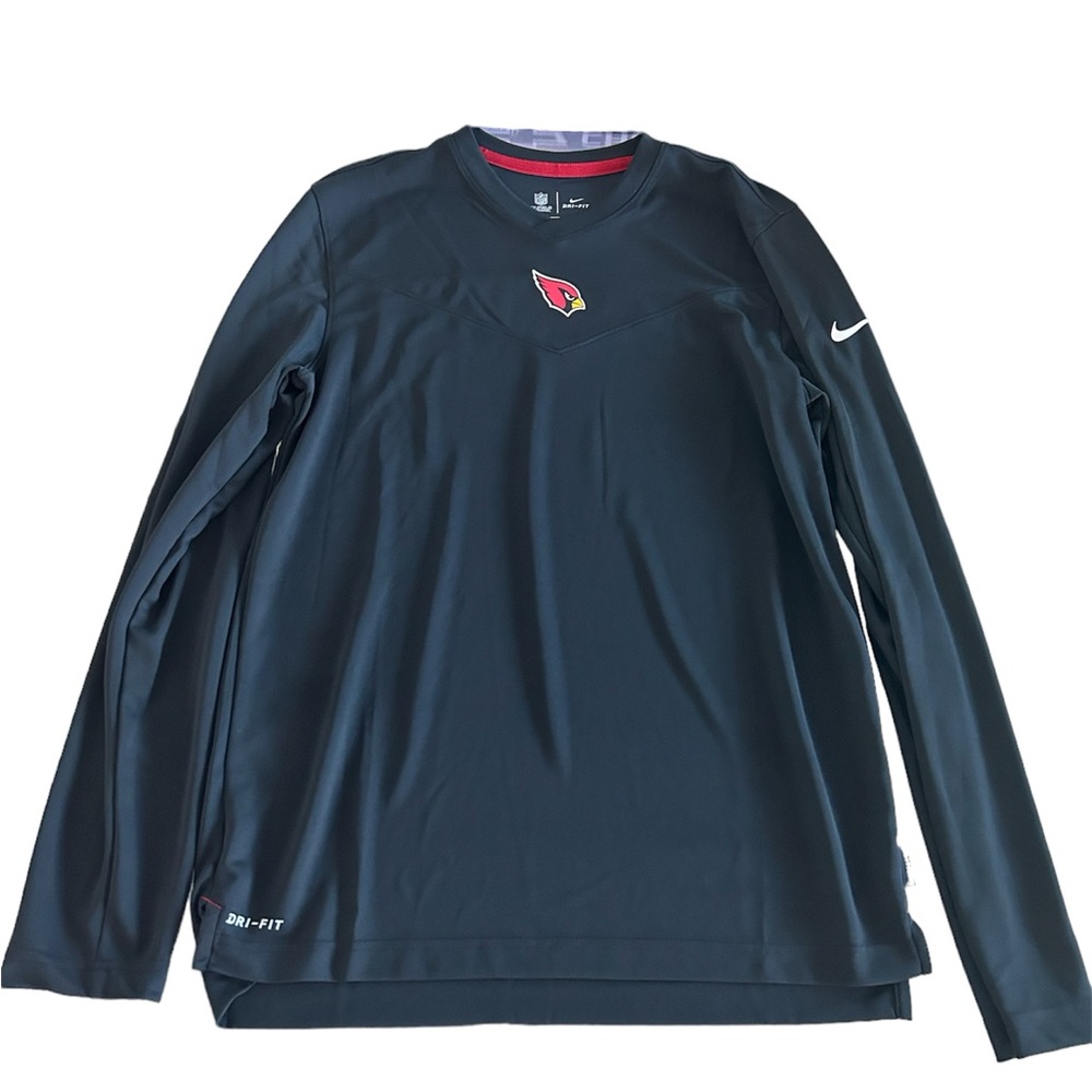 Arizona Cardinals Nike NFL On Field Dri-Fit Long Sleeve Shirt Men's Medium